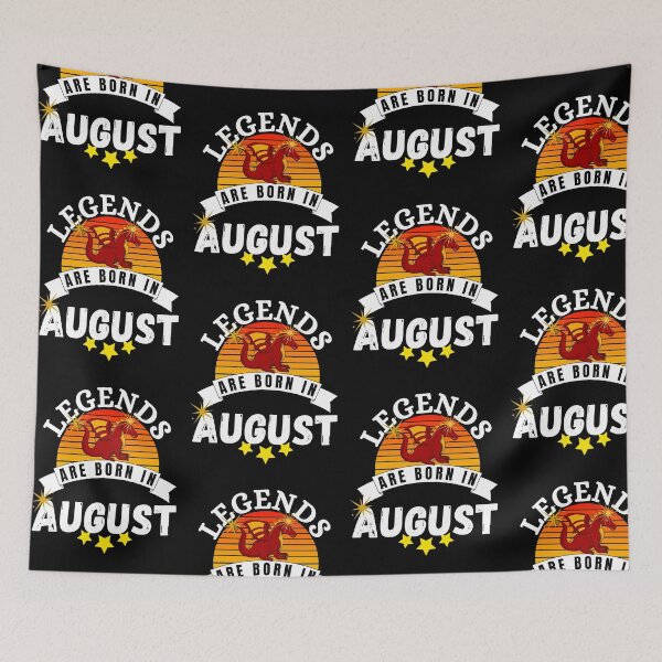 Item preview, legends are born in august designed and sold by ronaldsonou.