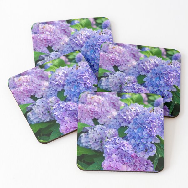 Indigo Hydrangeas Coasters (Set of 4)