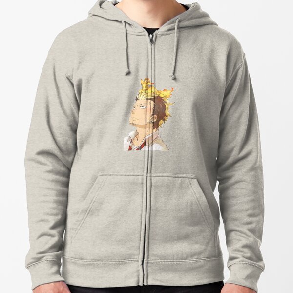 blue exorcist Zipped Hoodie