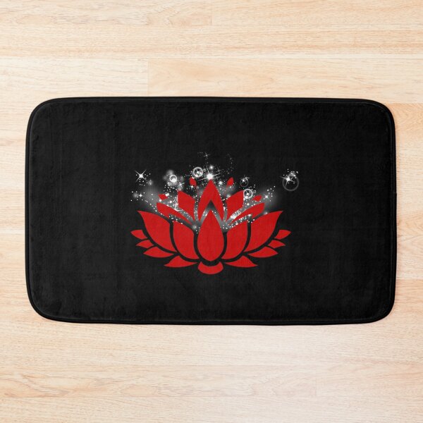 Item preview, Sparkling Summer Lotus In Red designed and sold by RosieSunflower.