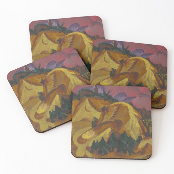 Item preview, Sand Hills in Grünau (1913) by Ernst Ludwig Kirchner  designed and sold by sunny-007.