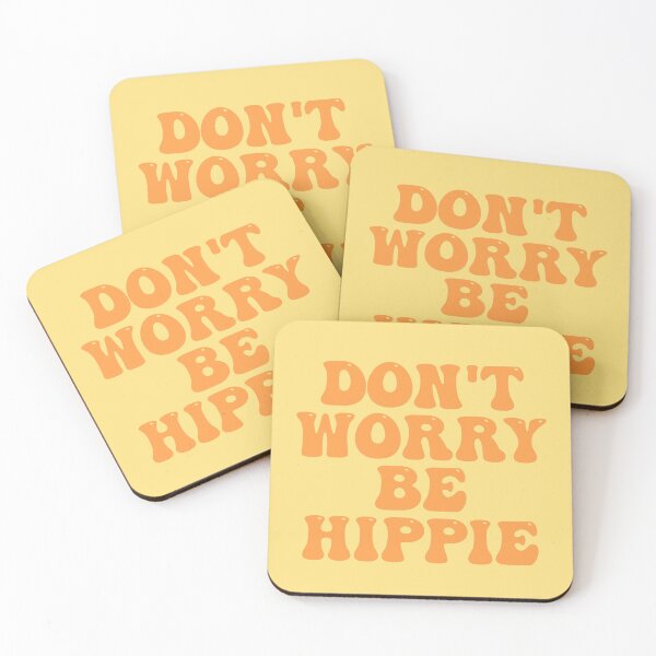 Item preview, Don't Worry Be Hippie designed and sold by SabrinaGold.