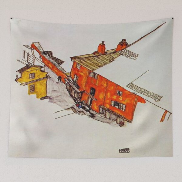 Item preview, Egon Schiele - Rue à Krumau designed and sold by Vivanne-art.