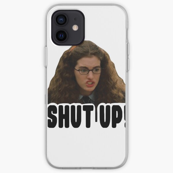 shut up iPhone Soft Case