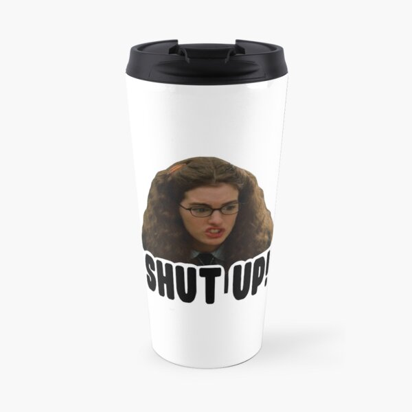 shut up Travel Mug
