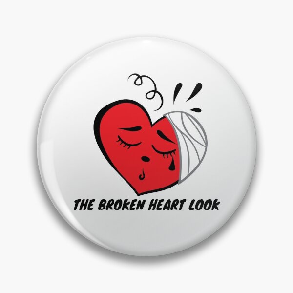 Item preview, The broken heart look designed and sold by JuviaCreates.