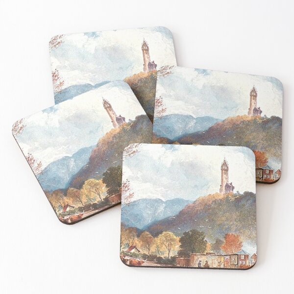 Item preview, Vintage Illustration of The Wallace Monument, Stirling designed and sold by yourscotland.