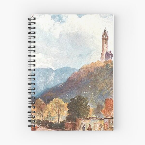 Item preview, Vintage Illustration of The Wallace Monument, Stirling designed and sold by yourscotland.