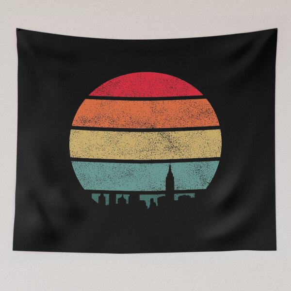 Item preview, City Skyline Sunset  designed and sold by AceKarDesigns.