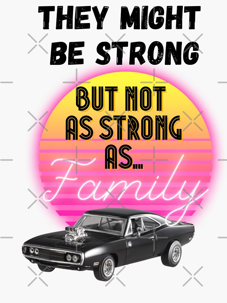 Funny Family meme, Dom Toretto Memes, Bald guy Family meme Sticker  Sticker for Sale by JayDesigns101