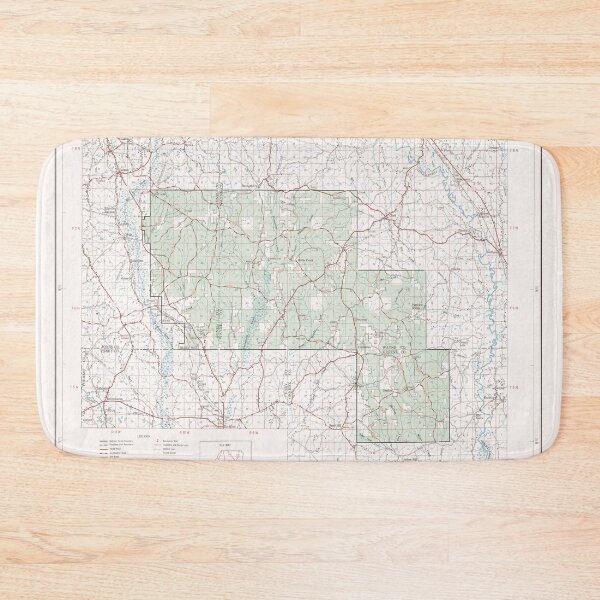 Item preview, De Soto National Forest Map (1964) Mississippi Woodland Reserve Atlas  designed and sold by BravuraMedia.