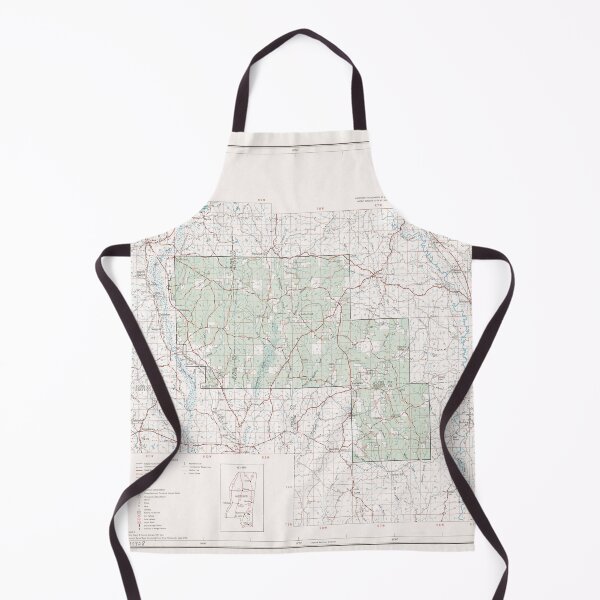 Item preview, De Soto National Forest Map (1964) Mississippi Woodland Reserve Atlas designed and sold by BravuraMedia.