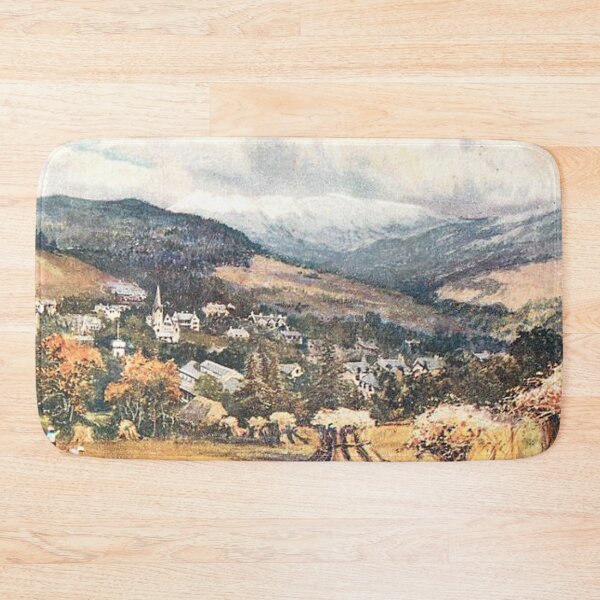 Item preview, Vintage Illustration looking to Ben Wyvis, Scottish Highlands designed and sold by yourscotland.