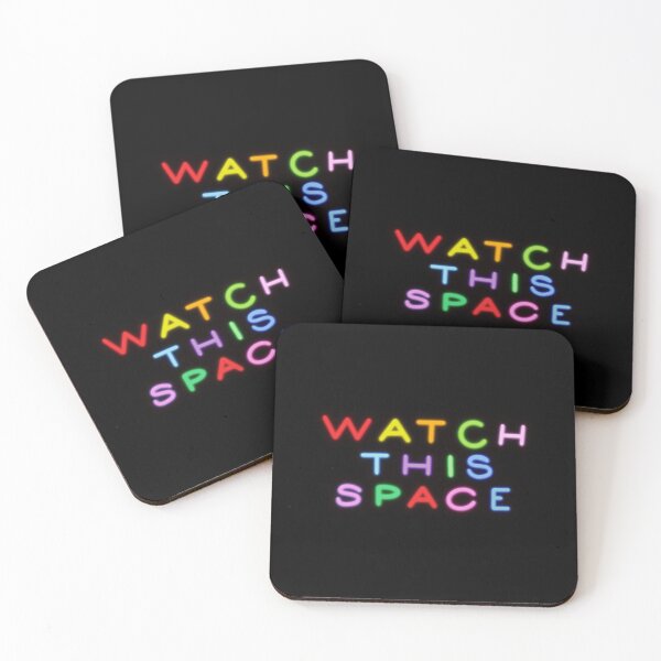 Item preview, neon sign with phrase Watch This Space designed and sold by pincelycolores.