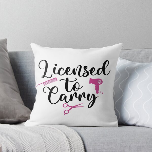 Item preview, Licensed to Carry - Hairstylist T Shirt designed and sold by ShirtTrendz.