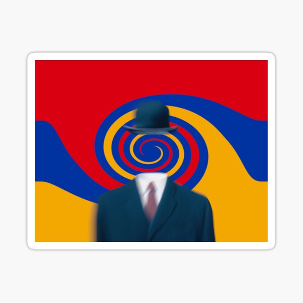Portrait of Armenia Sticker