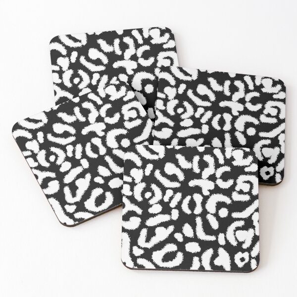 Item preview, White and Black Leopard Print designed and sold by Julie Erin Designs.