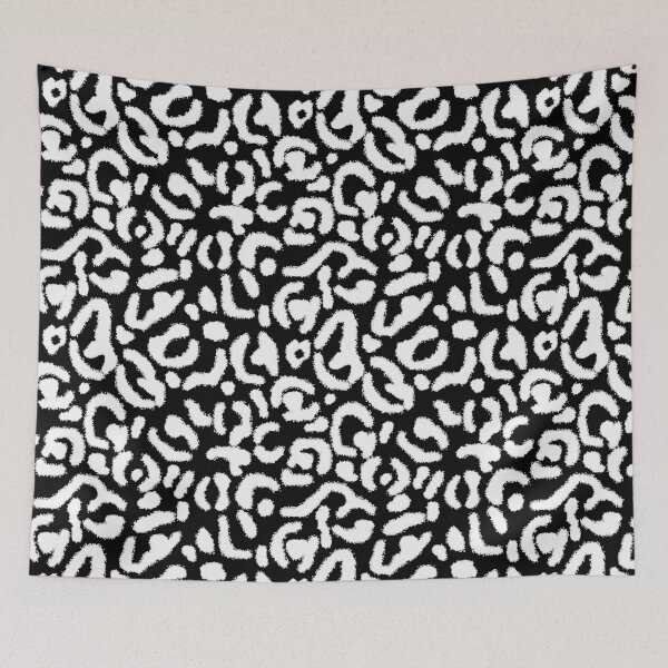 Item preview, White and Black Leopard Print designed and sold by Julie Erin Designs.