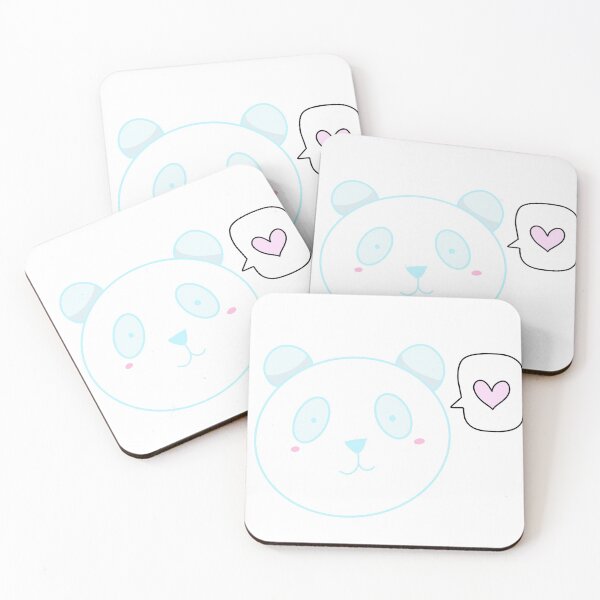 Item preview, Cute Blue Panda designed and sold by gumibearr.