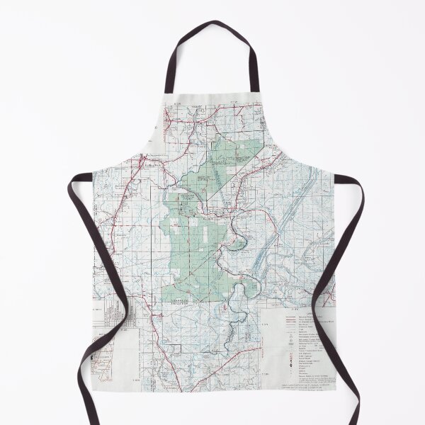 Item preview, Delta National Forest Map (1976) Mississippi Woodland Reserve Atlas designed and sold by BravuraMedia.
