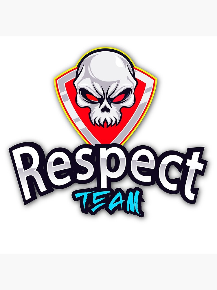 Disover Respect team T-shirt Premium Matte Vertical Poster