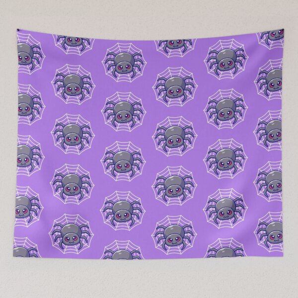 Item preview, Purple Smiling Spooder designed and sold by Hawkinsn.