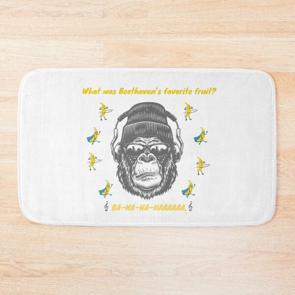 Item preview, funny gorilla loves bananas and music for man, woman and children designed and sold by Marouane21.