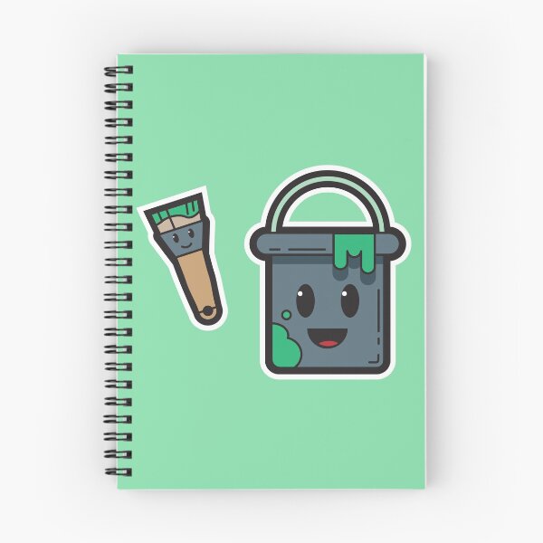 Item preview, Green Paint bucket and Brush  designed and sold by Nightlight0.