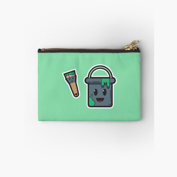 Item preview, Green Paint bucket and Brush  designed and sold by Nightlight0.