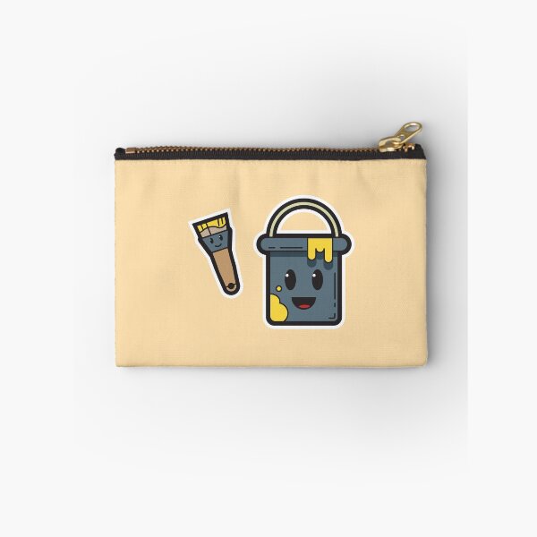 Item preview, Yellow Paint bucket and Brush  designed and sold by Nightlight0.