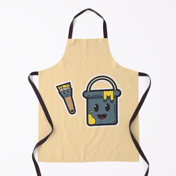Item preview, Yellow Paint bucket and Brush designed and sold by Nightlight0.