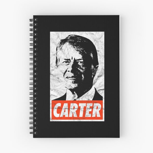 Item preview, Jimmy Carter (Black Worn Look) designed and sold by politicalamity.