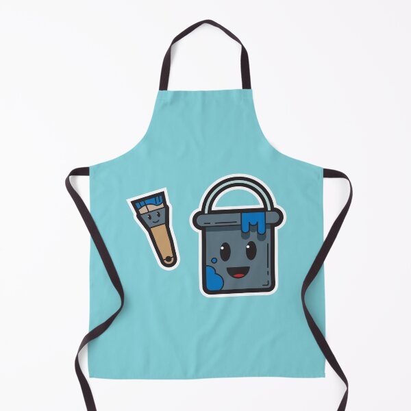 Item preview, Blue Paint bucket and Brush designed and sold by Nightlight0.