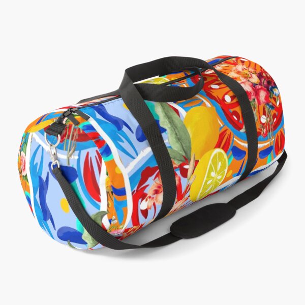 Item preview, Summer citrus ,boho,floral Mediterranean style ,lemon fruit pattern  designed and sold by MariaMarinova.
