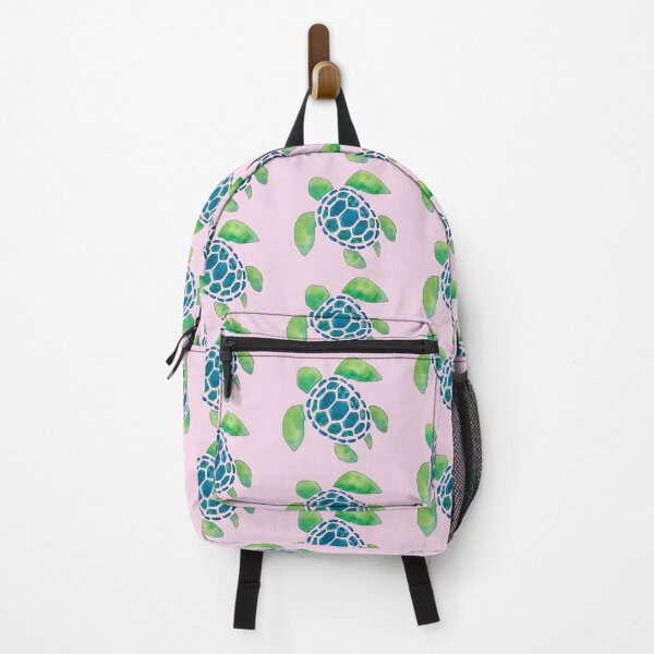 Vista previa del artículo con la obra «Tortuga de mar de verano acuarela», diseñado y vendido por Lady-Lilac.