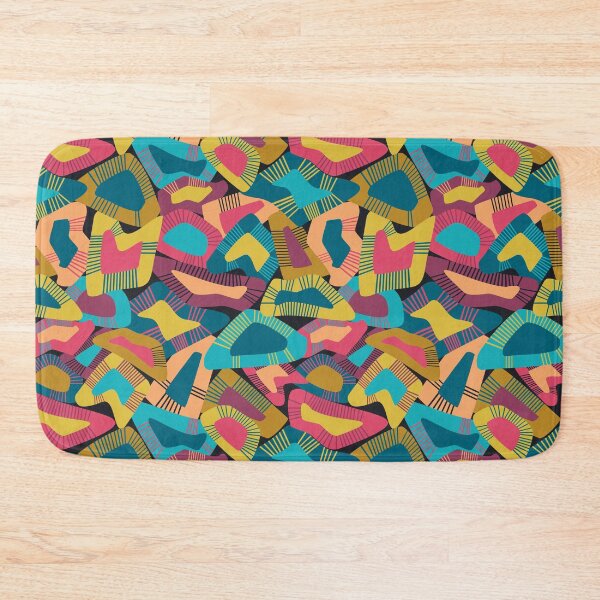 Item preview, Mixed playful bright colorful shapes and lines designed and sold by Natural-Avenue.