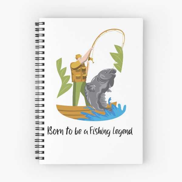 Item preview, Born to be a Fishing Legend Graphic T-Shirt designed and sold by jtancrum61.