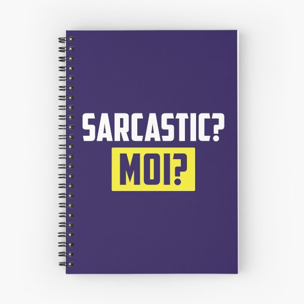 Item preview, Sarcastic? Moi?  designed and sold by CrazeeTeez.
