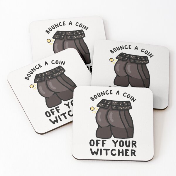 Item preview, Christmas Gift Bounce A Coin Off Your Witcher designed and sold by GeorgiosLohmann.