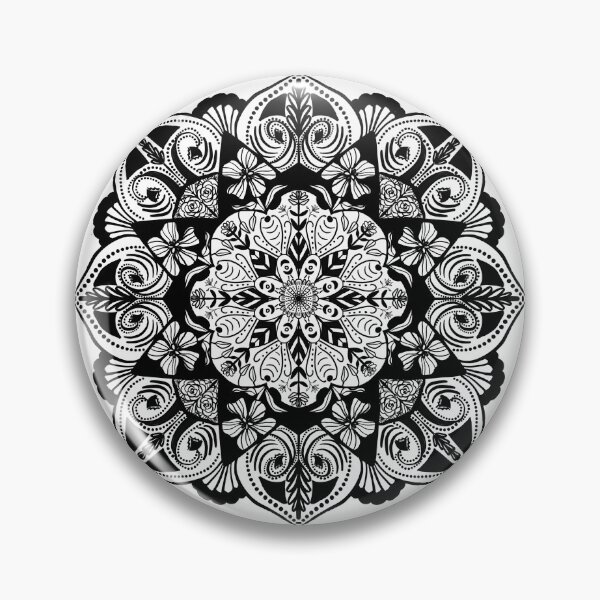 Item preview, Black and white Mandala designed and sold by CarrieBrose.