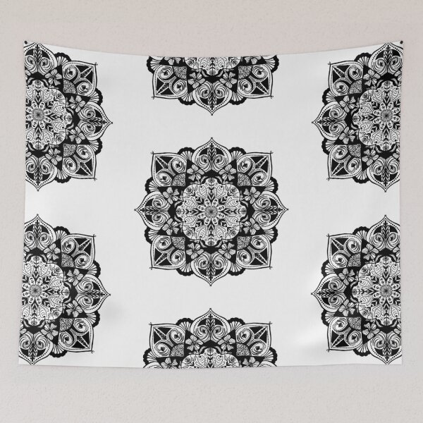 Item preview, Black and white Mandala designed and sold by CarrieBrose.