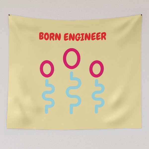 Item preview, Born Engineer designed and sold by myteebaq.