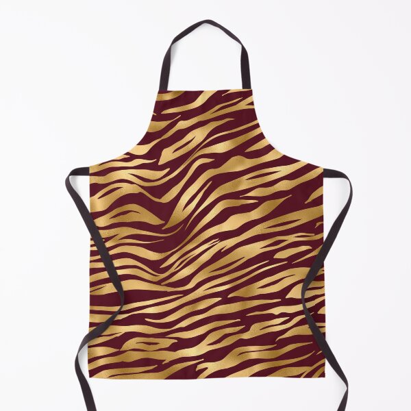 Item preview, Gold and Burgundy Tiger designed and sold by FunWithChemo.