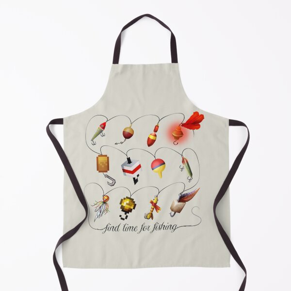 Item preview, Find Time For Fishing (light bg) designed and sold by ClaryFeyArt.