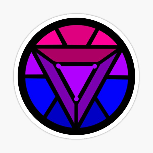 Sticker Arc Reactor Redbubble