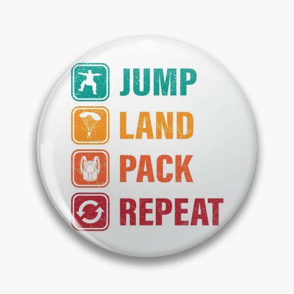 Item preview, Jump Land Pack Repeat designed and sold by infleims.