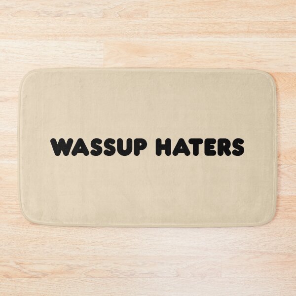 Item preview, Copy of Wassup Haters (Funny, Cool & Simple Black Soft Font Text) designed and sold by Graograman.