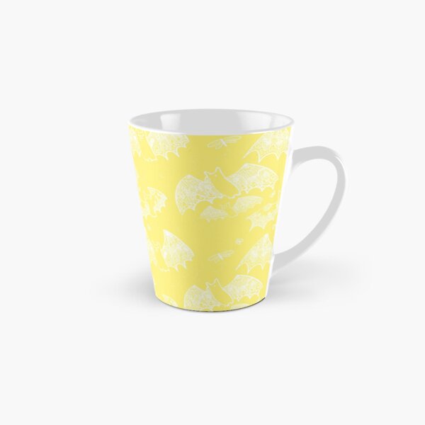 Item preview, Yellow and White Spooky Halloween Bats Kitschy Cute designed and sold by JamieWetzel.