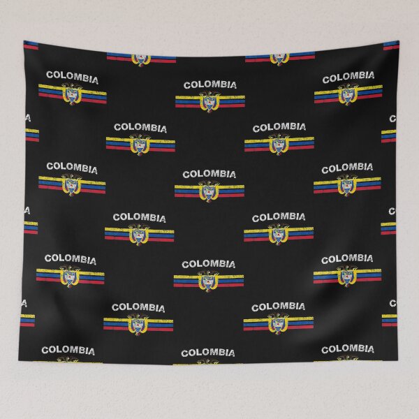 Item preview, Co lo m bi an Flag  designed and sold by AdeleSchilling.