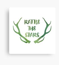 Rattle the Stars watercolor Canvas Print